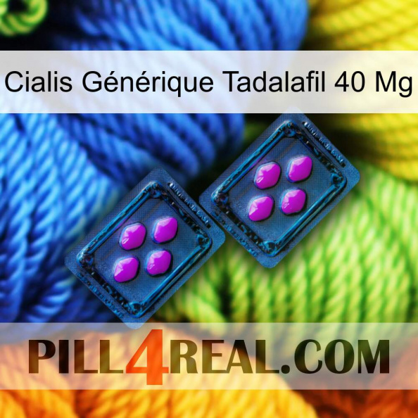 Cialis Générique Tadalafil 40 Mg 03
